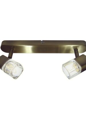 ΣΠΟΤ ΜΕ ΓΥΑΛΙ G9 II ΜΠΡΟΝΖΕ NAPLES