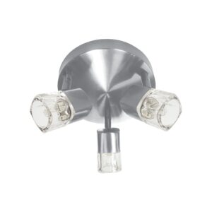 NETTO ΦΩΤΙΣΤΙΚΟ ΟΡΟΦΗΣ ΝΙΚΕΛΙΟ ΜΑΤ ΜΕΤΑΛΛΙΚΟ ΣΥΜΒΑΤΙΚΟ 3ΧG9 IP20 Φ170Χ105mm