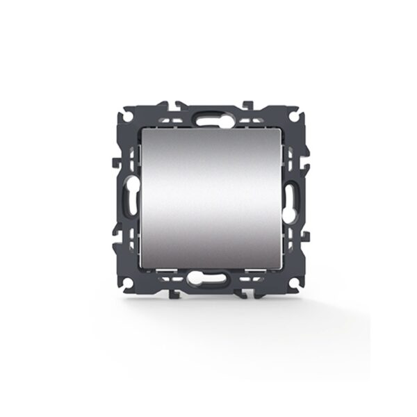 PRIME ΔΙΑΚΟΠΤΗΣ ΑΠΛΟΣ ΜΕ ΚΛΙΠ ΠΛΑΣΤΙΚΟΣ ΜΑΤ ΑΛΟΥΜΙΝΙΟ 1P 250VAC 10AX IP20