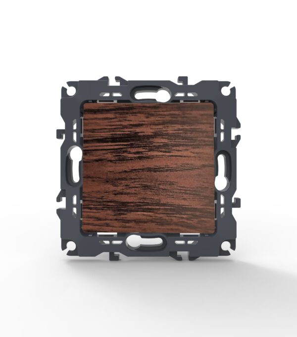 PRIME ΔΙΑΚΟΠΤΗΣ ΑΛΕΡΕΤΟΥΡ ΜΕ ΚΛΙΠ ΠΛΑΣΤΙΚΟΣ ΧΡΩΜΑ ΞΥΛΟΥ 1P 10AX 250VAC IP20