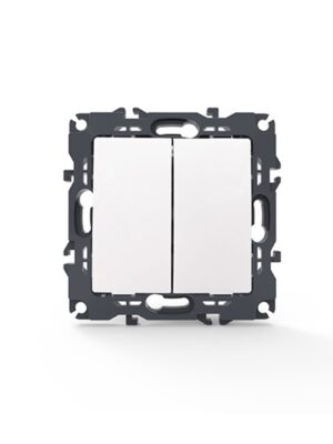 PRIME ΔΙΑΚΟΠΤΗΣ ΚΟΜΜΥΤΑΤΕΡ ΜΕ ΚΛΙΠ ΠΛΑΣΤΙΚΟΣ ΛΕΥΚΟΣ 2P 10AX 250VAC IP20