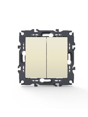 PRIME ΔΙΑΚΟΠΤΗΣ ΚΟΜΜΥΤΑΤΕΡ ΜΕ ΚΛΙΠ ΠΛΑΣΤΙΚΟΣ ΙΒΟΥΑΡ 2P 10AX 250VAC IP20