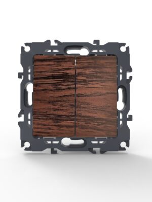 PRIME ΔΙΑΚΟΠΤΗΣ ΚΟΜΜΥΤΑΤΕΡ ΜΕ ΚΛΙΠ ΠΛΑΣΤΙΚΟΣ ΧΡΩΜΑ ΞΥΛΟΥ 2P 10AX 250VAC IP20