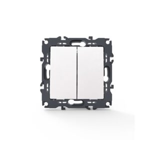 PRIME ΔΙΑΚΟΠΤΗΣ ΚΟΜΜΥΤΑΤΕΡ ΑΛΕΡΕΤΟΥΡ ΜΕ ΚΛΙΠ ΠΛΑΣΤΙΚΟΣ ΛΕΥΚΟΣ 2P 10AX 250VAC IP20