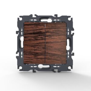 PRIME ΔΙΑΚΟΠΤΗΣ ΚΟΜΜΥΤΑΤΕΡ ΑΛΕΡΕΤΟΥΡ ΜΕ ΚΛΙΠ ΠΛΑΣΤΙΚΟΣ ΧΡΩΜΑ ΞΥΛΟΥ 2P 10AX 250VAC IP20