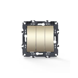 PRIME ΔΙΑΚΟΠΤΗΣ ΤΡΙΠΛΟΣ ΑΠΛΟΣ ΜΕ ΒΙΔΑ ΠΛΑΣΤΙΚΟΣ MAT ΣΑΜΠΑΝΙΖΕ 3P 10AX 250VAC IP20