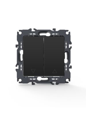 PRIME ΔΙΑΚΟΠΤΗΣ ΡΟΛΩΝ ΜΕ ΚΛΙΠ ΠΛΑΣΤΙΚΟΣ MAT ΑΝΘΡΑΚΙ 2P 10AX 250VAC IP20