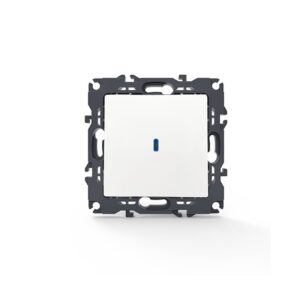 PRIME ΔΙΑΚΟΠΤΗΣ ΑΛΕΡΕΤΟΥΡ & LED ΛΥΧΝΙΑ ΠΡΟΣΑΝΑΤΟΛΙΣ ΜΟΥ ΜΕ ΚΛΙΠ ΠΛΑΣΤΙΚΟΣ ΛΕΥΚΟΣ 1P 10AX 250VAC IP20