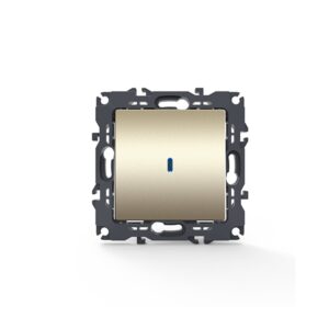 PRIME ΔΙΑΚΟΠΥΗΣ ΑΛΕΡΕΤΟΥΡ & LED ΛΥΧΝΙΑ ΠΡΟΣΑΝΑΤΟΛΙΣ ΜΟΥ ΜΕ ΚΛΙΠ ΠΛΑΣΤΙΚΟΣ MAT ΣΑΜΠΑΝΙΖΕ 1P 10AX 250VAC IP20