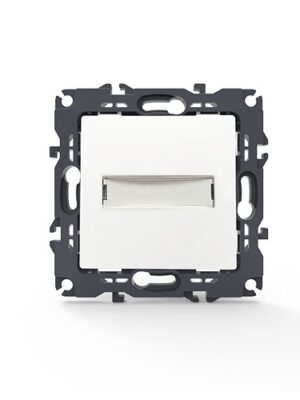 PRIME ΜΠΟΥΤΟΝ ΕΠΙΓΡΑΦΗΣ & LED ΛΥΧΝΙΑ 12VAC ΜΕ ΚΛΙΠ ΠΛΑΣΤΙΚΟ ΛΕΥΚΟ 1P 10A 250VAC IP20