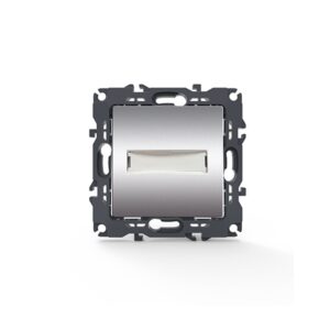 PRIME ΜΠΟΥΤΟΝ ΕΠΙΓΡΑΦΗΣ & LED ΛΥΧΝΙΑ 12VAC ΜΕ ΚΛΙΠ ΠΛΑΣΤΙΚΟ MAT ΑΛΟΥΜΙΝΙΟ 1P 10A 250VAC IP20