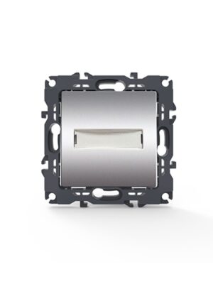 PRIME ΜΠΟΥΤΟΝ ΕΠΙΓΡΑΦΗΣ & LED ΛΥΧΝΙΑ 12VAC ΜΕ ΚΛΙΠ ΠΛΑΣΤΙΚΟ MAT ΑΛΟΥΜΙΝΙΟ 1P 10A 250VAC IP20