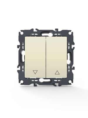 PRIME ΜΠΟΥΤΟΝ ΡΟΛΛΩΝ ΜΕ ΚΛΙΠ ΠΛΑΣΤΙΚΟ ΙΒΟΥΑΡ 2P 10A 250VAC IP20