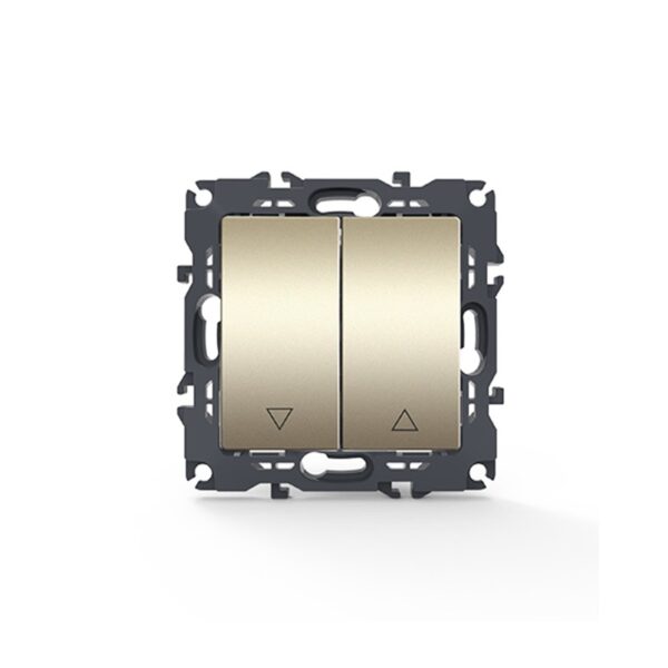 PRIME ΜΠΟΥΤΟΝ ΡΟΛΛΩΝ ΜΕ ΚΛΙΠ ΠΛΑΣΤΙΚΟ MAT ΣΑΜΠΑΝΙΖΕ 2P 10A 250VAC IP20