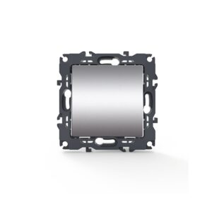 PRIME ΜΠΟΥΤΟΝ ΑΠΛΟ ΜΕ ΚΛΙΠ ΠΛΑΣΤΙΚΟ MAT ΑΛΟΥΜΙΝΙΟ 1P 10A 250VAC IP20