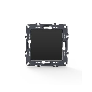 PRIME ΜΠΟΥΤΟΝ ΑΠΛΟ ΜΕ ΚΛΙΠ ΠΛΑΣΤΙΚΟ MAT ΑΝΘΡΑΚΙ 1P 10A 250VAC IP20