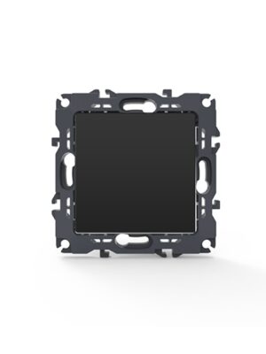 PRIME ΜΠΟΥΤΟΝ ΑΠΛΟ ΜΕ ΚΛΙΠ ΠΛΑΣΤΙΚΟ MAT ΑΝΘΡΑΚΙ 1P 10A 250VAC IP20