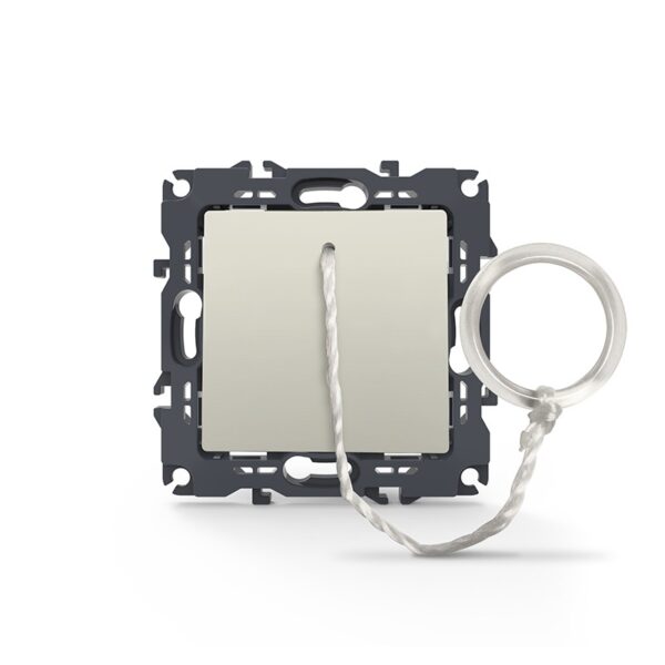 PRIME ΜΠΟΥΤΟΝ ΤΡΑΒΗΧΤΟ ΜΕ ΚΛΙΠ ΠΛΑΣΤΙΚΟ ΙΒΟΥΑΡ 1P 10A 250VAC IP20