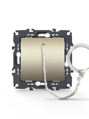 PRIME ΜΠΟΥΤΟΝ ΤΡΑΒΗΧΤΟ ΜΕ ΚΛΙΠ ΠΛΑΣΤΙΚΟ MAT ΣΑΜΠΑΝΙΖΕ 1P 10A 250VAC IP20