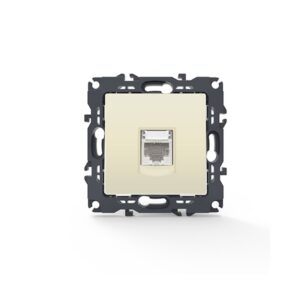 PRIME ΠΡΙΖΑ ΔΙΚΤΥΟΥ ΙΒΟΥΑΡ 1XRJ45 CAT6 UTP IP20