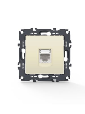 PRIME ΠΡΙΖΑ ΔΙΚΤΥΟΥ ΙΒΟΥΑΡ 1XRJ45 CAT6 UTP IP20