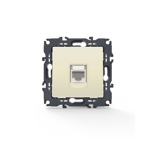 PRIME ΠΡΙΖΑ ΔΙΚΤΥΟΥ ΙΒΟΥΑΡ 1XRJ45 CAT6 UTP IP20