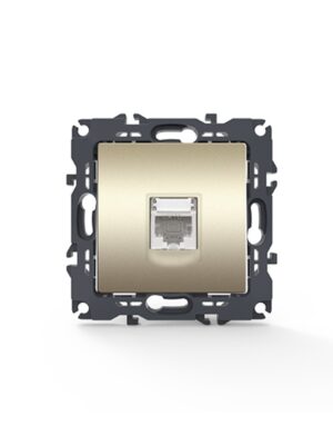 PRIME ΠΡΙΖΑ ΔΙΚΤΥΟΥ MAT ΣΑΜΠΑΝΙΖΕ ΜΕ ΒΥΣΜΑ 1XRJ45 CAT6 UTP IP20