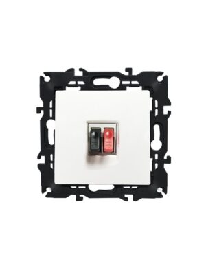 PRIME ΠΡΙΖΑ ΗΧΕΙΩΝ MONH ΜΕ ΚΛΙΠ ΠΛΑΣΤΙΚΗ ΛΕΥΚΗ 36-230VAC IP20