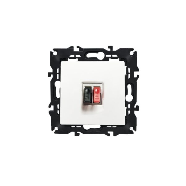 PRIME ΠΡΙΖΑ ΗΧΕΙΩΝ MONH ΜΕ ΚΛΙΠ ΠΛΑΣΤΙΚΗ ΛΕΥΚΗ 36-230VAC IP20