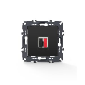 PRIME ΠΡΙΖΑ ΗΧΕΙΩΝ ΜΟΝΗ ΜΕ ΚΛΙΠ ΠΛΑΣΤΙΚΗ MAT ΑΝΘΡΑΚΙ 36-230VAC IP20