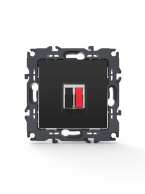 PRIME ΠΡΙΖΑ ΗΧΕΙΩΝ ΜΟΝΗ ΜΕ ΚΛΙΠ ΠΛΑΣΤΙΚΗ MAT ΑΝΘΡΑΚΙ 36-230VAC IP20