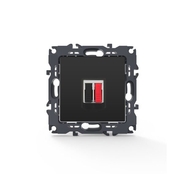 PRIME ΠΡΙΖΑ ΗΧΕΙΩΝ ΜΟΝΗ ΜΕ ΚΛΙΠ ΠΛΑΣΤΙΚΗ MAT ΑΝΘΡΑΚΙ 36-230VAC IP20