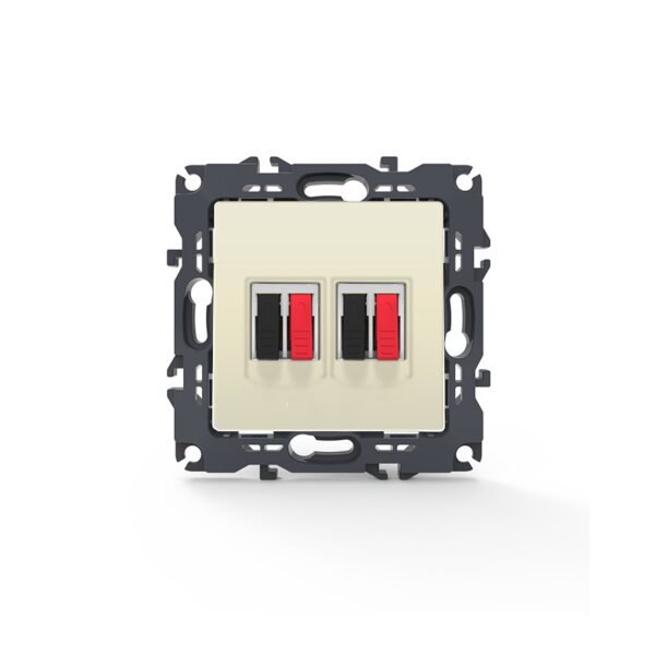 PRIME ΠΡΙΖΑ ΗΧΕΙΩΝ ΔΙΠΛΗ ΜΕ ΚΛΙΠ ΠΛΑΣΤΙΚΗ ΙΒΟΥΑΡ 36-230VAC IP20