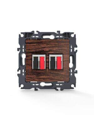 PRIME ΠΡΙΖΑ ΗΧΕΙΩΝ ΔΙΠΛΗ ΜΕ ΚΛΙΠ ΠΛΑΣΤΙΚΗ ΧΡΩΜΑ ΞΥΛΟΥ 36-230VAC IP20