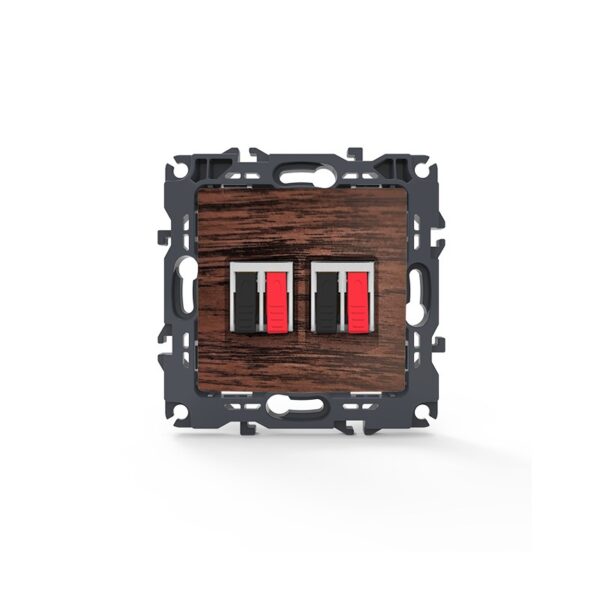 PRIME ΠΡΙΖΑ ΗΧΕΙΩΝ ΔΙΠΛΗ ΜΕ ΚΛΙΠ ΠΛΑΣΤΙΚΗ ΧΡΩΜΑ ΞΥΛΟΥ 36-230VAC IP20