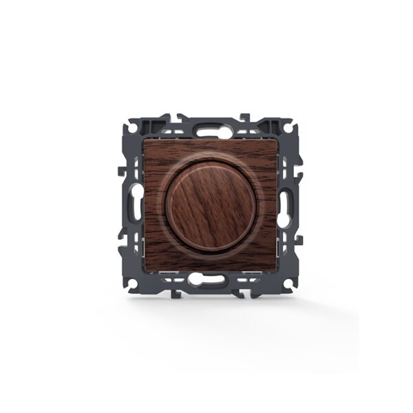 PRIME MULTI DIMMER 2 ΕΞΟΔΩΝ ΧΡΩΜΑ ΞΥΛΟΥ 1P TRIAC 800VA 250VAC IP20