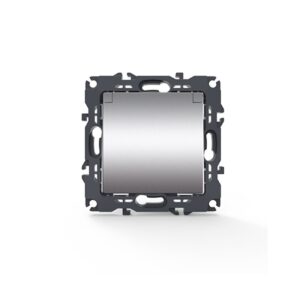 PRIME ΠΡΙΖΑ ΣΟΥΚΟ ΚΑΠΑΚΙ ΑΣΦΑΛΕΙΑΣ MAT ΑΛΟΥΜΙΝΙΟ 2P+E 16A 250VAC IP20