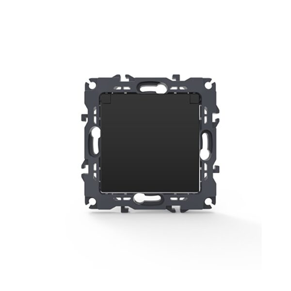 PRIME ΠΡΙΖΑ ΣΟΥΚΟ ΚΑΠΑΚΙ ΑΣΦΑΛΕΙΑΣ MAT ΑΝΘΡΑΚΙ 2P+E 16A 250VAC IP20