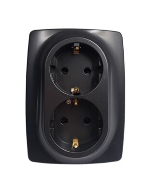 PRIME ΠΡΙΖΑ ΣΟΥΚΟ ΑΣΦΑΛΕΙΑΣMAT ΑΝΘΡΑΚΙ 2P+E 16A 250VAC IP20