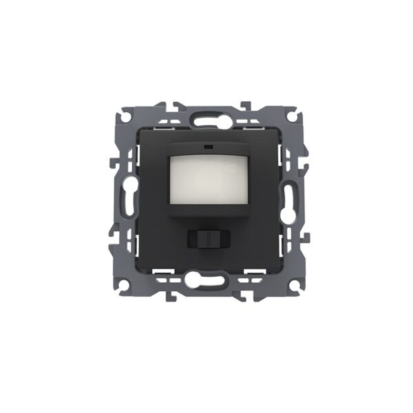 PRIME ΑΙΣΘΗΤΗΡΑΣ ΚΙΝΗΣΗΣ ΜΕ ΒΙΔΑ MAT ΑΝΘΡΑΚΙ 1P 180-250VAC 400W(40VA) 5-7m 3-7LuX30-260sec IP20