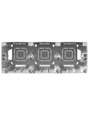 PRIME KOYTI ΕΠΙΤΟΙΧΟ 3 ΘΕΣΕΩΝ ΛΕΥΚΟ IP20