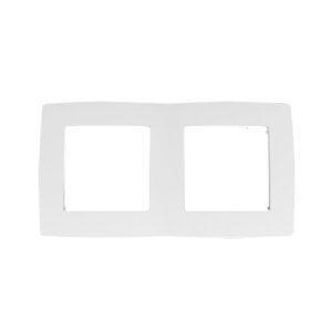 PRIME ΠΛΑΙΣΙΟ 2 ΘΕΣΕΩΝ ΛΕΥΚΟ IP20