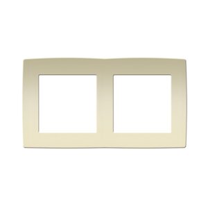 PRIME ΠΛΑΙΣΙΟ 2 ΘΕΣΕΩΝ ΙΒΟΥΑΡ IP20