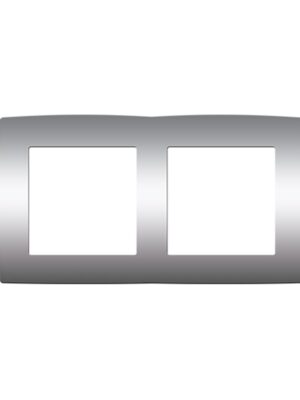 PRIME ΠΛΑΙΣΙΟ 2 ΘΕΣΕΩΝ MAT ΑΛΟΥΜΙΝΙΟ IP20