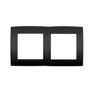 PRIME ΠΛΑΙΣΙΟ 2 ΘΕΣΕΩΝ ΜΑΤ ΑΝΘΡΑΚΙ IP20