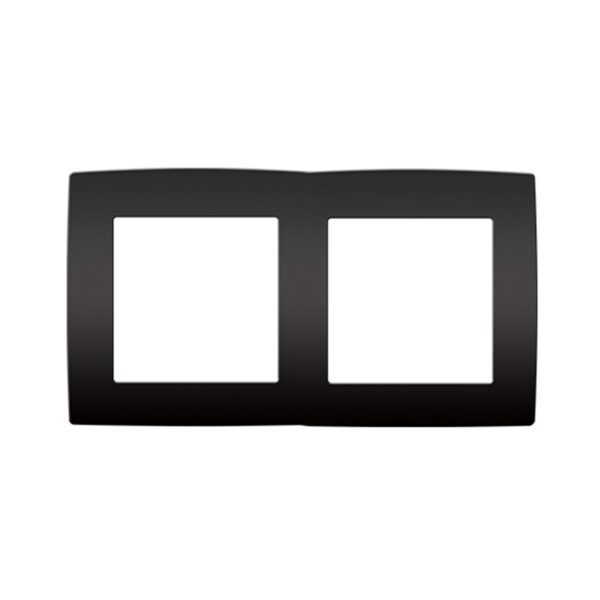 PRIME ΠΛΑΙΣΙΟ 2 ΘΕΣΕΩΝ ΜΑΤ ΑΝΘΡΑΚΙ IP20