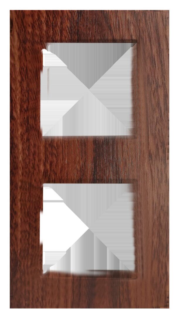 PRIME ΠΛΑΙΣΙΟ 2 ΘΕΣΕΩΝ ΧΡΩΜΑ ΞΥΛΟΥ IP20