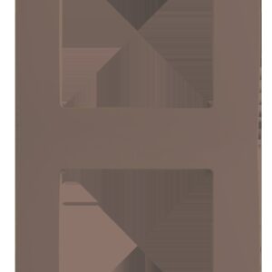 PRIME ΠΛΑΙΣΙΟ 2 ΘΕΣΕΩΝ ΕΚΡΟΥ IP20