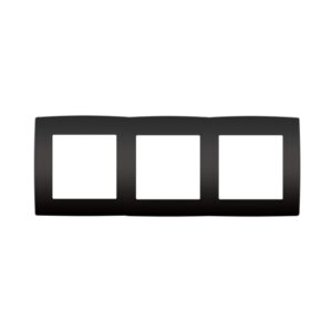 PRIME ΠΛΑΙΣΙΟ 3 ΘΕΣΕΩΝ ΜΑΤ ΑΝΘΡΑΚΙ IP20