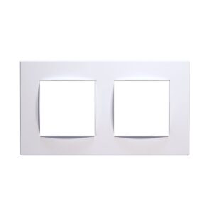 PRIME CLASSIC ΠΛΑΙΣΙΟ 2 ΘΕΣΕΩΝ ΛΕΥΚΟ IP20